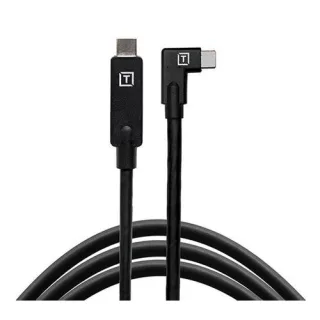 Tether Tools TetherPro USB-C auf USB-C rechter Winkel schwarz