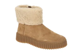 Clarks Damen Winterstiefeletten 26179563 4 TORHILL_TURN Braun Light Tan Fellk...