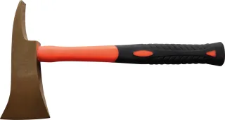 KS Tools BERYLLIUMplus Feuerwehrbeil mit Fiberglasstiel, 400 mm - 962.9032