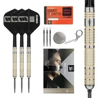 TARGET DARTS Dartpfeil Dimitri V. d. Bergh Steeldarts 95K., 23 g 95-%-Tungsten, SP-Tool inkl.