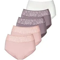 Vivance Taillenslip (5er-Pack) aus elastischer Baumwoll-Qualität