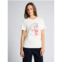 TOM TAILOR T-Shirt T-Shirt (im Einserpack) T-Shirt mit Print