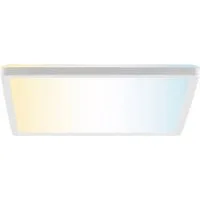 Hanseatic LED Panel DLP220A, CCT - über Fernbedienung, LED fest integriert, warmweiß - kaltweiß, Deckenlampe, Deckenleuchte, dimmbar, CCT über Wandschalter, Backlight