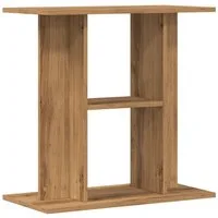vidaXL Aquariumunterschrank Aquariumständer Artisan-Eiche 60x30x60 cm Holzwerkstoff