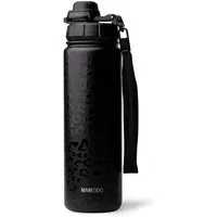 MAMEIDO Thermoflasche, mit 2-in-1 Deckel, Strohhalm und Handschlaufe in 500 ml, 700 ml & 1,2l