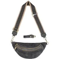 Adel Bags Gürteltasche CHLOÉ Suede Bauchtasche, Crossbody Tasche aus echtem Wildleder, hergestellt in Italien, aus echtem Wildleder, mit 2 Riemen