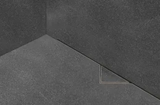 ESS Easy Drain S-Line 70 cm Komplettset, erhöhter Fliesenrahmen für Fliesenstärke max. 30 mm, S-Line S-Line-700-HOOG