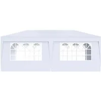FIVMEN Pavillon 3x6m Faltpavillon mit 6 Seitenwände Höhenverstellbar Gartenpavillon, Partyzelt Gartenzelt UV Schutz Camping Pavillon für Party, Festival