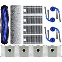VERCO Reinigungsbürsten-Set Reinigungskit für Ecovacs, Deebot T80 Omni, (14-tlg), Ersatz Teile Set Wartungskit Filter Seitenbürste Zubehör Bürste