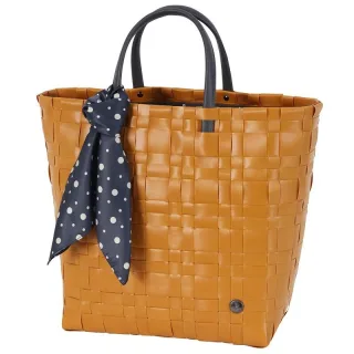 handed by - Shopper mit Innentasche orange - Gr. - OS