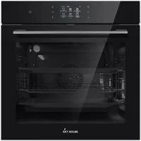 KKT KOLBE Backofen Backofen Elektroherd EB8017TFT TFT-Display, mit 1-fach-Teleskopauszug, Katalytische Platten, 60cm / Einbaubackofen / Heißluft / Soft Close / Katalyse-Reinigung