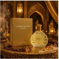 Fine Perfumery London Eau de Parfum Laghmani's OUD For Her Gold Orientalisch Moschus 100ml, Hergestellt in UK, Damenduft,Weicher Moschus