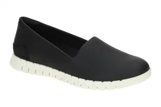 Ecco 24631351052 GRUUV LITE Damen Slipper Schwarz bequem & flexibel