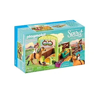 Playmobil DreamWorks Spirit 9478 - Pferdebox Lucky & Spirit
