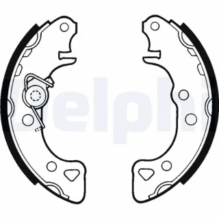 Delphi Bremsbacken hinten Citroen Ax Saxo Peugeot 106 LS1319