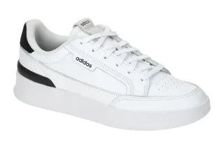 Adidas Aspyre JR7672 Herren Sportschuhe Wei? ftwwht/cblack Glattleder Textil