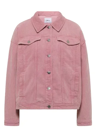 CECIL - Cord-Overshirt im Washed-Look velvet rose - Gr. - L
