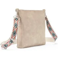 Vivance Umhängetasche Schultertasche, Crossbody Bag, Minibag, Damentasche, Handtasche Damen zum Umhängen mit austauschbarem Schulterriemen VEGAN