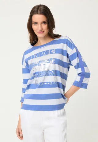 Olsen - Sweatshirt Long Sleeves bay blue - Gr. - 40