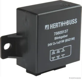 HERTH&BUSS Blinkgeber, 24 V, 6 pins, elektronisch - 75605137