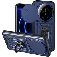 betterfon Handyhülle für Xiaomi 17 Ultra Outdoor Hülle Kameraschutz Ringhalter, Outdoorhülle mit Smartstand Kameraschutz und Silikonkern