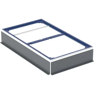 Geberit Duofix Installationsrahmen für Duschfläche 110-140 cm, für sieben Füße: 140x80cm,, 551507001 551507001