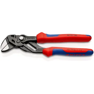 KNIPEX Zangenschlüssel atramentiert mit Mehrkomponenten-Griff - 8602180