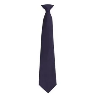 Premier Mens Fashion "Farben" Arbeit Clip auf Krawatte (Marine)