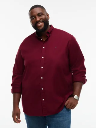 BT-FLEX FLANNEL SOLID RF Burgundy