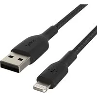 Belkin Lightning Lade/Sync Kabel ummantelt mfi 2m Smartphone-Kabel, USB Typ A, Lightning (200 cm)