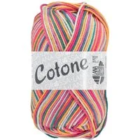 LANA GROSSA Cotone Print Häkelwolle, 125 m