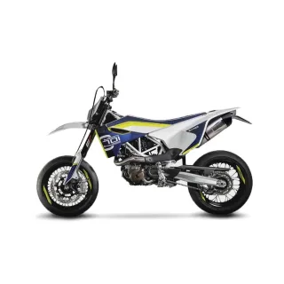 Sport Auspuff LeoVince LV One EVO Edelstahl Husqvarna 701 Enduro / Supermoto Bj.2017-2018 (ohne ABE)