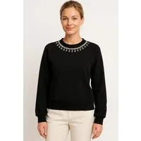 ONLY Sweatshirt ONLJETT L/S O-NECK EMB. BOX SWT