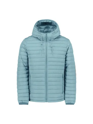 No Excess - Jacket Hooded Short Fit Padded seablue - Gr. - XL