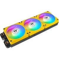 CT120 EX Reverse ARGB Sync PC Cooling Fan Bumblebee, Gehäuselüfter gelb, 3er-Pack, 120 mm