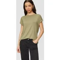 QS Kurzarmshirt T-Shirt T-Shirt aus Lyocellmix