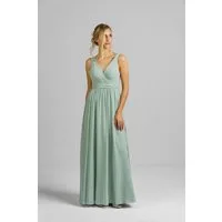 ANNIS WIESBADEN EST. 2021 Abendkleid Brautjungfernkleid Abendkleid „Jade“ mit Chiffonrock