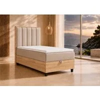 Best for Home Boxspringbett Boxspringbett Trinity K-10 mit Bettkasten & Komfort Topper T30 (70x200 80x200 90x200 100x200 cm), Verschiedene Liefermöglichkeiten, TOP Preis-Leistungs-Verhältnis