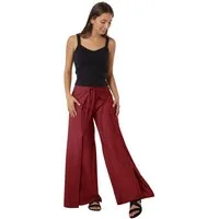 Leucht-Welten Pumphose Wickelhose aus bequem fallenden Material Rot für Damen wie Herren
