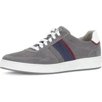 Pius Gabor Sneaker Freizeitschuh, Halbschuh, Schnürer mit Kontrastbesätze, Weite G