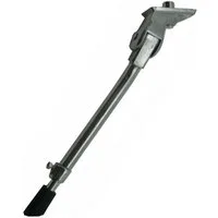BENSON Fahrradständer Fahrradständer Seitenständer 18 - 28" verstellbar, Alu, Ständer, Universal, Silber