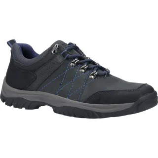 Cotswold Toddington Leder Herren Navy Schnürschuhe