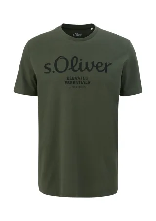 s.Oliver - T-Shirt olive - Gr. - XL