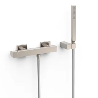 Tres Einhebel Brausemischer Anti Kalk Messing Handbrause , 20216701AC 20216701AC