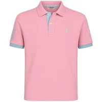 U.S. Polo Assn. Poloshirt US16927 (100% Baumwolle) hellrosa Herren