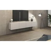 borchardt Möbel Lowboard Sophia, TV-Schrank mit 4 Türen, hängend oder stehend, Breite 200 cm mit 4 Türen, stehend und hängend
