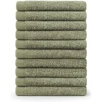 Blumtal Gästehandtücher 30x30cm - weich und saugstark, Frottee (12-St), 12er und 24er Set, 100% Baumwolle
