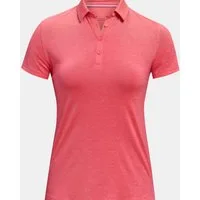 Under Armour® Poloshirt Under Armour Golf Polo Zinger Shortsleeve Rot Damen