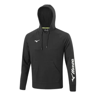 Mizuno - Kapuzenpullover für Herren, Frottee (Schwarz)