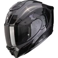 Scorpion Exo Motorradhelm Exo-1500 Carbon Air Mundi Helm, antifog beschichtet,Notfallsystem-Polsterung (EQRS),geeignet für